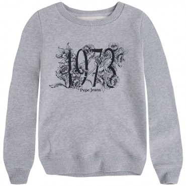 Szara bluza dla dziecka Pepe Jeans 000066